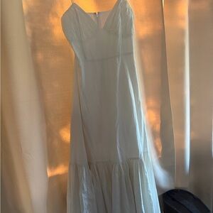 Abercrombie White Maxi Dress